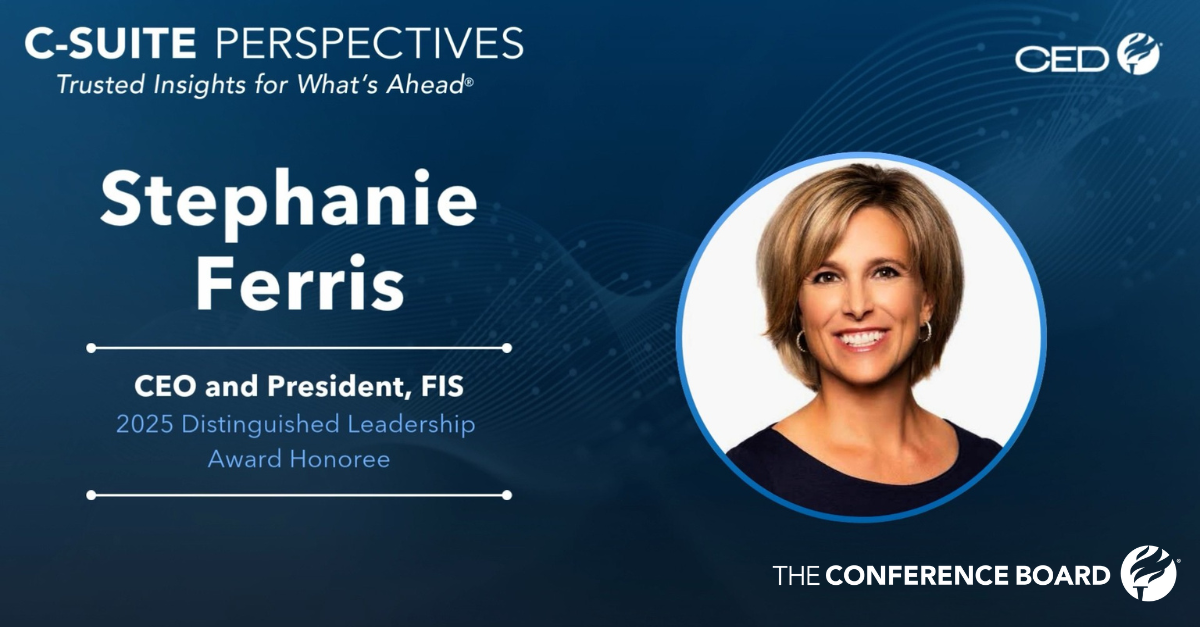Leadership in Challenging Times: A Discussion with Stephanie Ferris, FIS